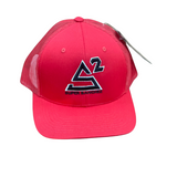 Trucker Hat Red ( Black + White)