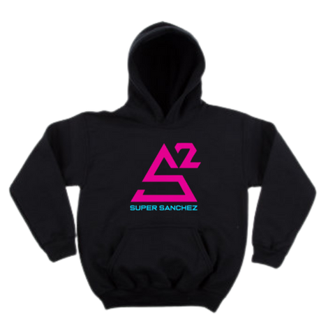 Super Sanchez Hoodie ( Black/ Pink/Blue)