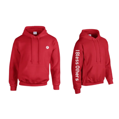 I Bless Others Hoodie ( Red )