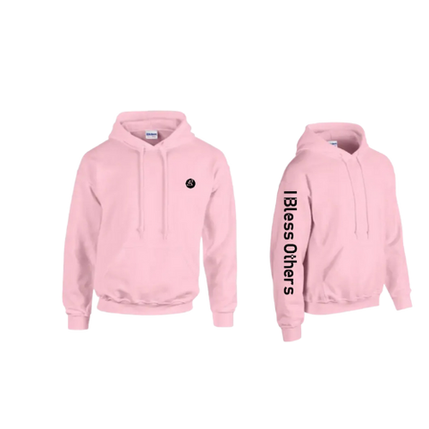 I Bless Others Hoodie ( Pink)