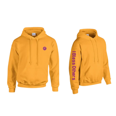 I Bless Others Hoodie ( Gold )