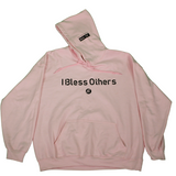 I Bless Others Light Pink Hoodie